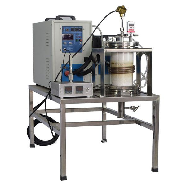 Small Horizontal Vacuum Induction Melting furnace of 25KW cyky